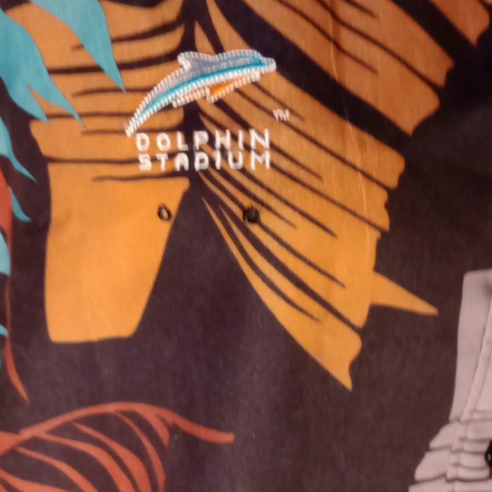 CUBAVEA MIAMI DOLPHIN'S STADIUM SHIRT, LARGE - Picture 3 of 9